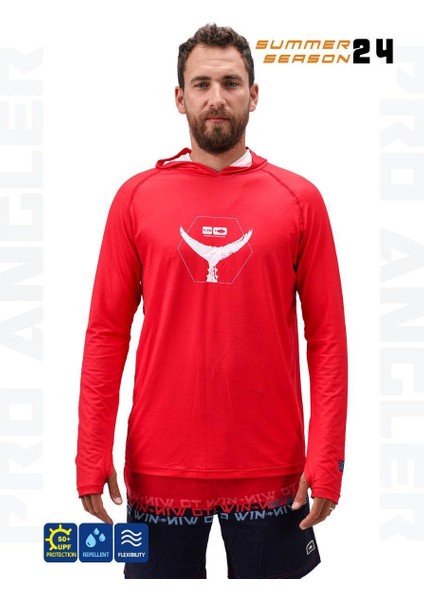 Pro Angler S24 Hooded Garnet
