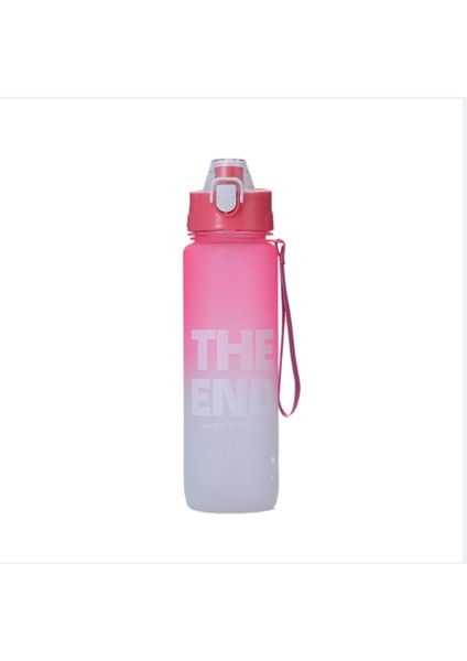 Açık Hava Sporları ve Fitness Için Taşıma Askılı 1000ML Taşınabilir Pipetli Içme Bardağı (Yurt Dışından)