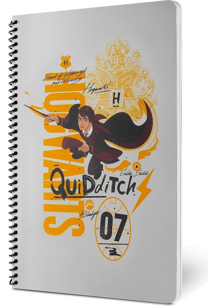 Harry Potter Quidditch Spiralli Defter