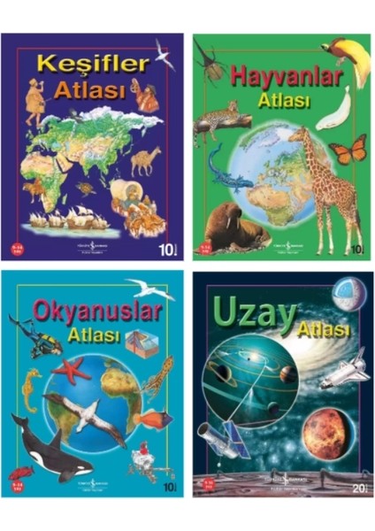Keşifler - Hayvanlar - Okyanuslar - Uzay Atlası