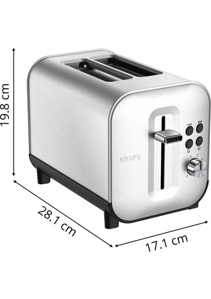 Excellence 2 Yuvalı 850 Watt Ekmek Kızartma Makinesi - 7211003732