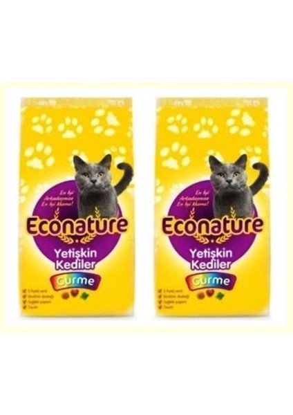 Gurme Yetişkin Kedi Maması 1 Kg*2 Adet