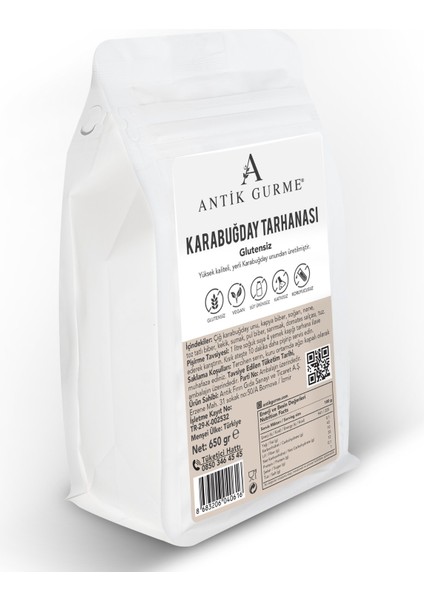 Karabuğday Tarhanası Glutensiz