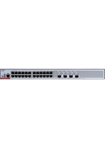 Ruıjıe 24PORT RG-CS83-24GT4XS-P Gıgabıt 4-Sfp+ 10GBE 370W Layer3 Yönetilebilir Poe Swıtch