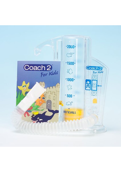 Portex Coach 2® Hacim Bazlı Teşvik Spirometresi – Nefesinizi Güçlendirin