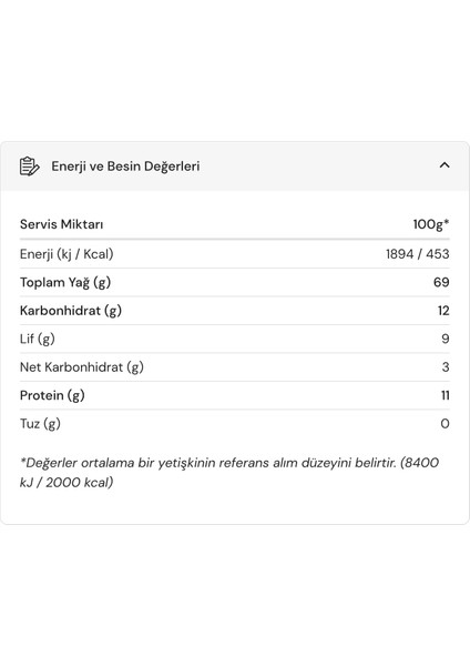 Ketojenik Kurabiye Sade
