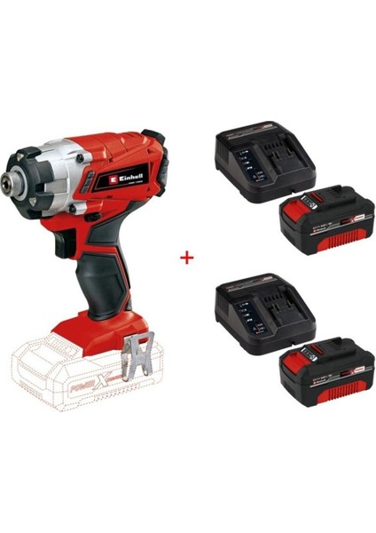 Te-Cı 18/1 Li - Solo Torklu Darbeli Matkap 2 x 4 Ah Starter Kit Akü