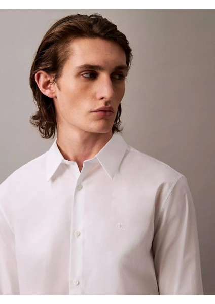 Ls Solıd Stretch Slım Shırt Erkek Gömlek LV04LB145G-YAA modelleri