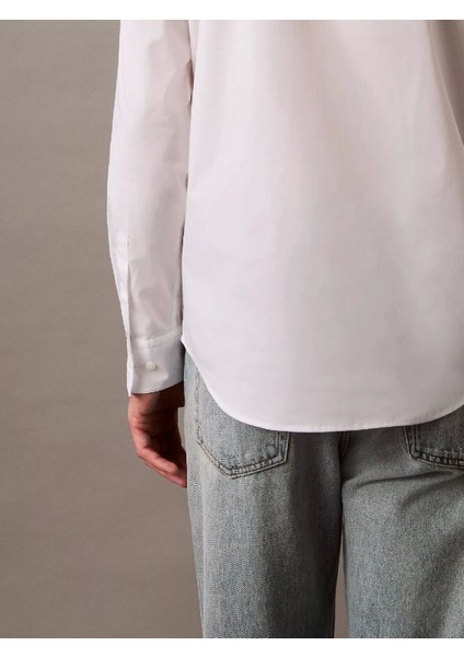 Ls Solıd Stretch Slım Shırt Erkek Gömlek LV04LB145G-YAA fırsatları