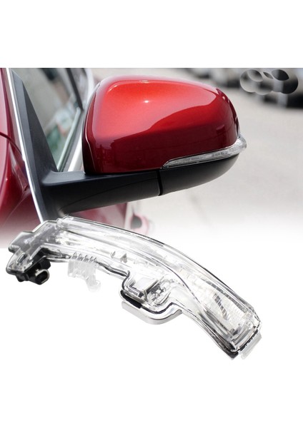 Sol LED Dönüş Sinyal Lambası Dikiz Aynası Lambası Volvo S60 S60L V40 V60 S80 S80L Için Dönüş Sinyal Lambası 31402416 (Yurt Dışından)