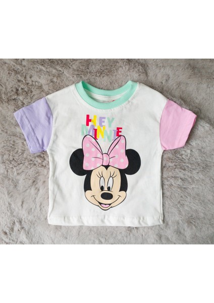 6-24 Ay Hey Mini Kız Bebek/çocuk Tişört-Şort Takım fiyatları
