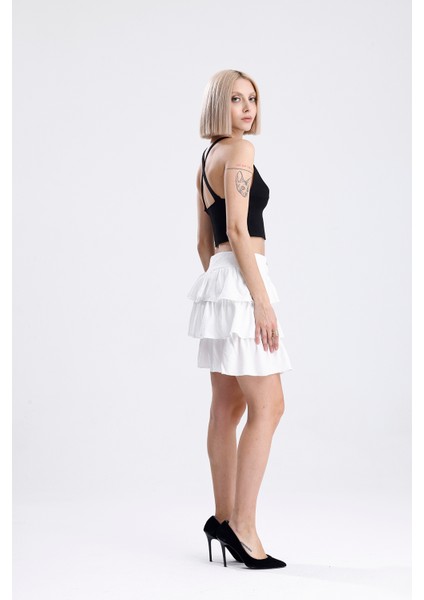 Zipper Fermauarlı Raşel Mini Tasarım Etek fırsatları