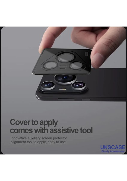 Huaweı Pura 70 Pro Uyumlu Kamera Lens Koruyucu Cam