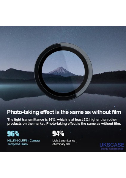 Huaweı Pura 70 Pro Uyumlu Kamera Lens Koruyucu Cam
