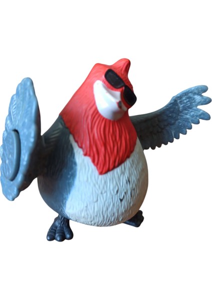 Vintage Angry Birds Orijinal Kurmalı Figür Oyuncak & 9 cm