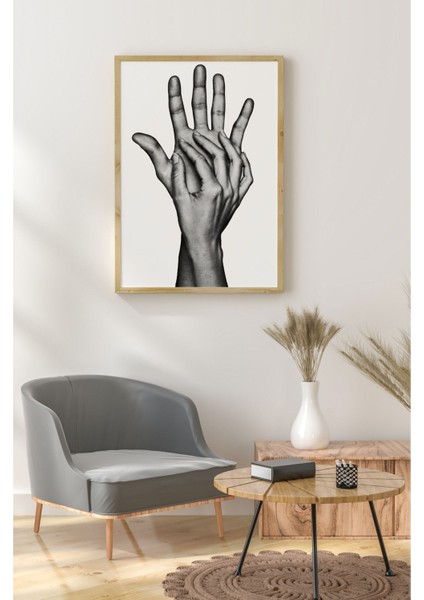 Ahşap Çerçeveli Mdf Tek Tablo Picasso Serisi (Kendi Tablo Setinizi Oluşturacağınız Liste) Çerçeveli 1184