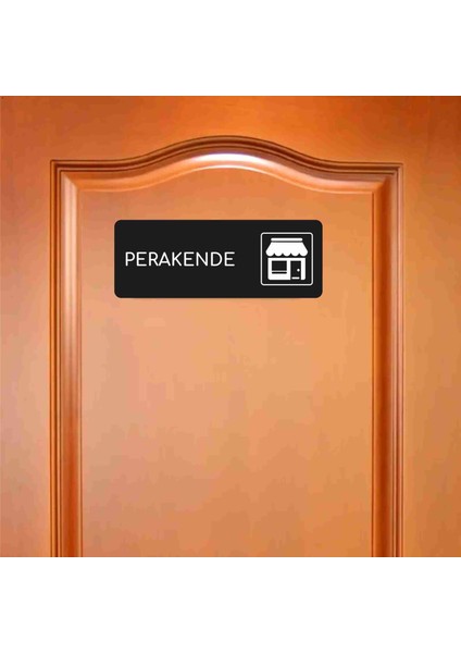 Perakende Ofis Departman Kapı Isimliği, Yönlendirme Levhası Icon 24X9 cm modelleri