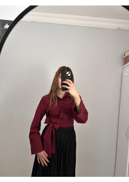 Kuşaklı Gömlek&poplin Etek Takım fiyatları