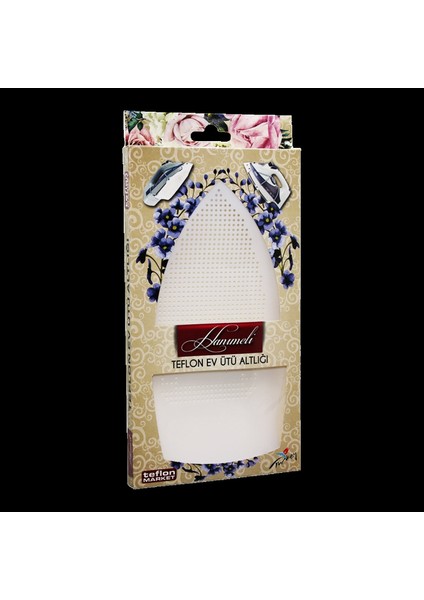 Teflon Ütü Altlık Yanmaz - Yapışmaz - Parlatmaz Ütü Tabanı (4887)