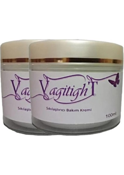 Vagitight Kadınlar Için Özel Bölge Sıkılaştırcı Daraltıcı Masaj Bakım Kremi 100 ml 2 Adet 1 Adet