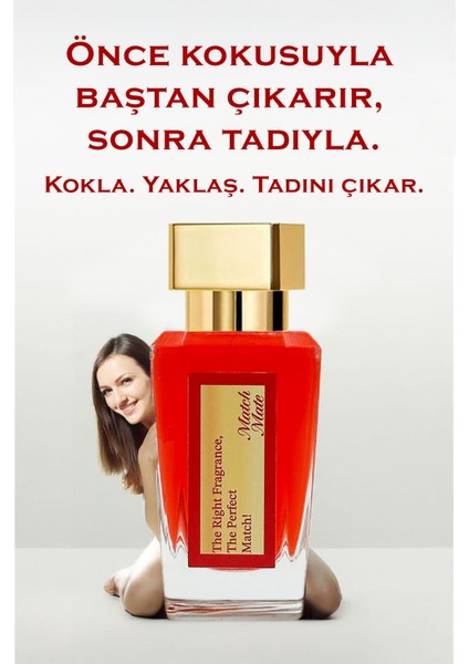 Match Mate Kadın Dış Intim Parfümü 50 ml Koku Giderici 1 Adet