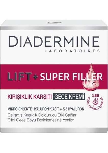 Luxury Lift+ Super Filler Gece Kremi 50 ml 1 Adet