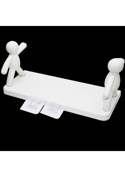 Rambo Manken Tutacaklı Plastik Etejer Yapışkanlı BÜYÜK=13.5X33CM (4887)