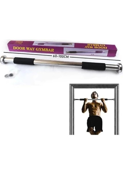 Kısa 62-100CM Barfix Door Way Gym Bar Kapı 100KG (4887)