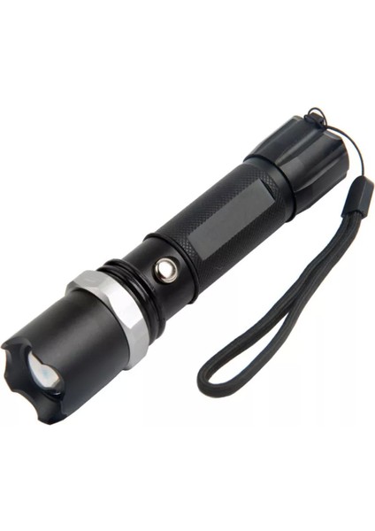 Profesyonel Şarjlı El Feneri Uzun Menzilli Şarjlı Zoomlu Süper Güçlü Acil Durum Feneri Çift Bataryal (4887) fırsatları