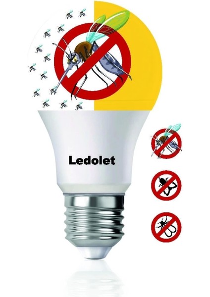 Ledolet 9W Sivrisinek Kovar E27 LED Ampul fırsatları