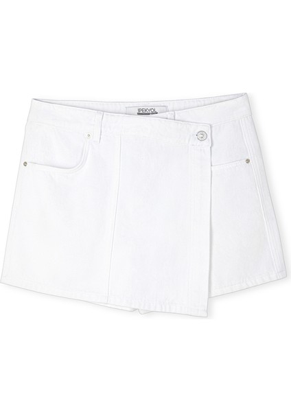 Anvelop Denim Şort Etek IS1250013073002