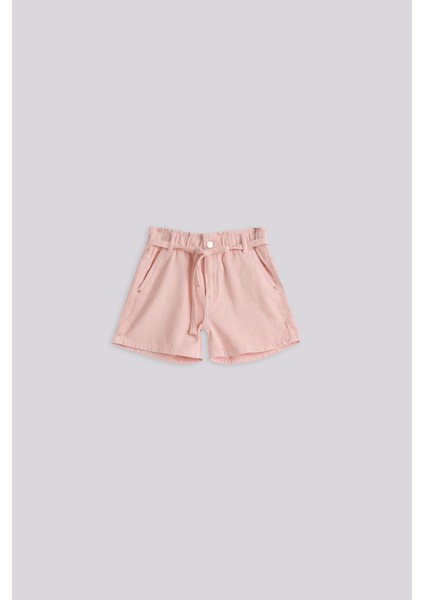 Bg Store Kız Çocuk Pembe Şort