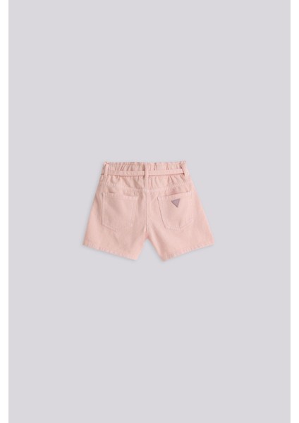 Bg Store Kız Çocuk Pembe Şort