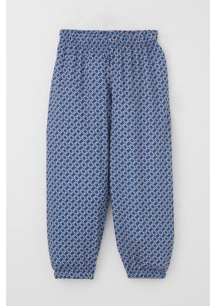 Erkek Çocuk Pijama Takımı Kare Desenli 1-3 Yaş, Mavi indirimleri