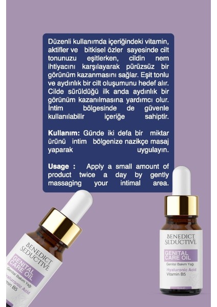 Genital Bölge Bakım Serumu 10 ml 1 Adet