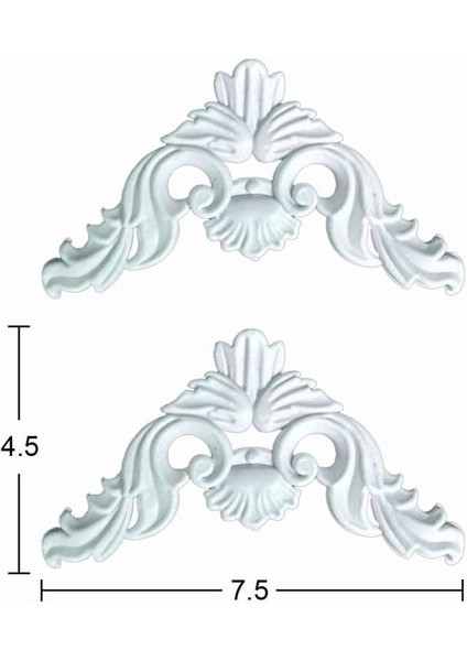 Bükülebilir Esnek Aplik 7,5x4,5cm Set Ea-71