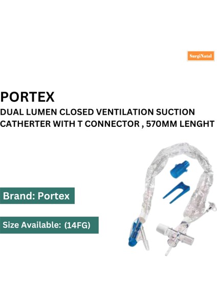 Portex Circuvent Hme/hch By-Pass Nemlendirme Adaptörü