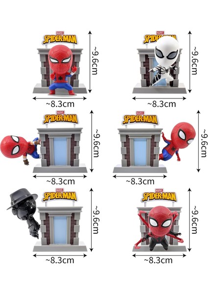 Hero Box Spiderman Tower Figür Japanese Spiderman