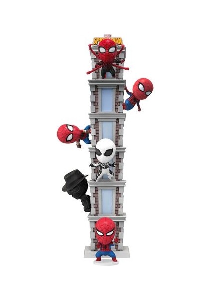 Hero Box Spiderman Tower Figür Japanese Spiderman