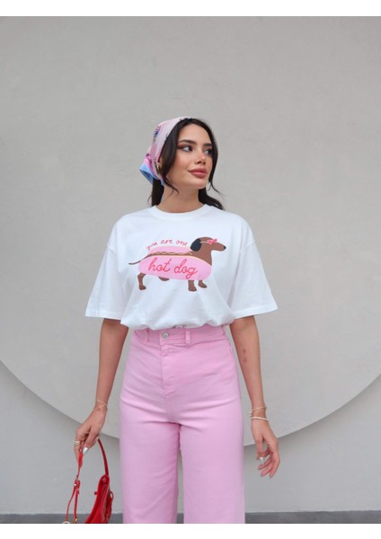 Yüksek Bel Culotte Jean
