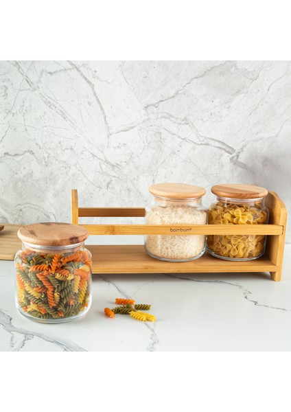 Bench Plus 4 Parça Standlı Baharat Takımı 500 ml