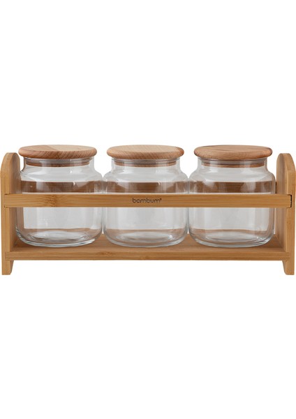 Bench Plus 4 Parça Standlı Baharat Takımı 500 ml