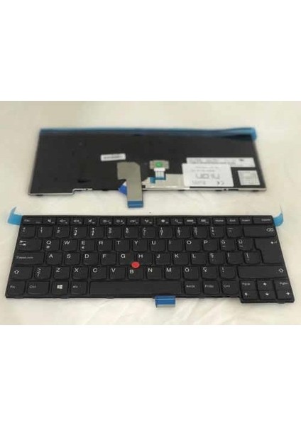 Nion Lenovo Thinkpad E440 Uyumlu Notebook Klavye (Siyah Tr)