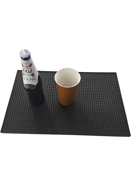 30X45 Cm. 5 Mm. Mat Siyah Renk Büyük Bar Lastiği CIN920