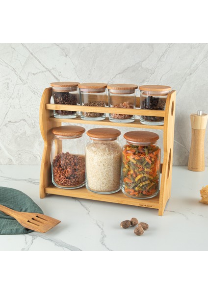 Bench Plus 8 Parça Standlı Baharat Takımı