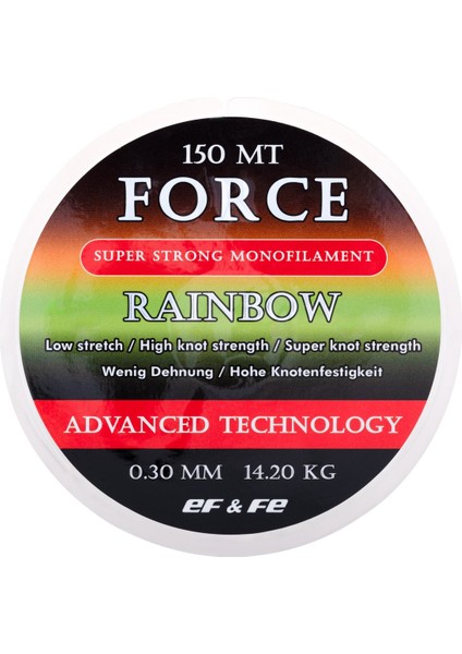Misina Force Rainbow 150 Mt.