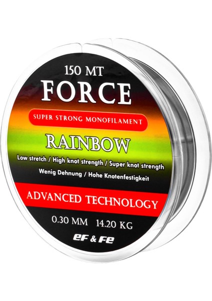 Misina Force Rainbow 150 Mt.