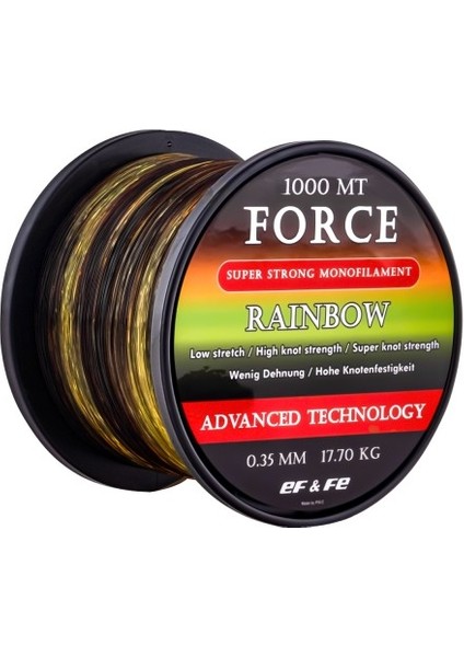 Misina Force Rainbow 1000 Mt.