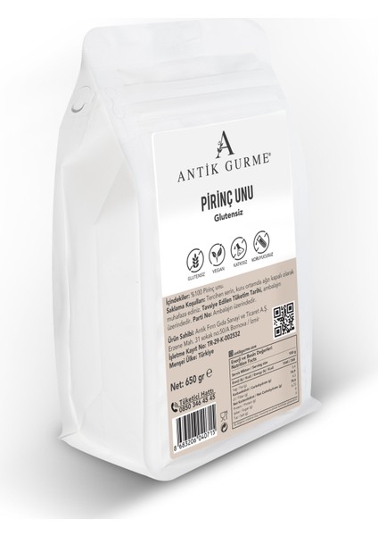 Pirinç Unu Glutensiz Vegan