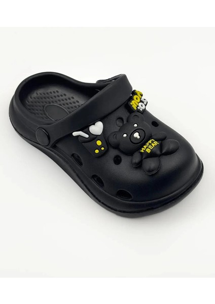 Çocuk Emojili Cross Terlik Bahçe Terliği Plaj Sahil Banyo Terliği 26-27-28-29-30-31-32-33-34-35 Numara fiyatları